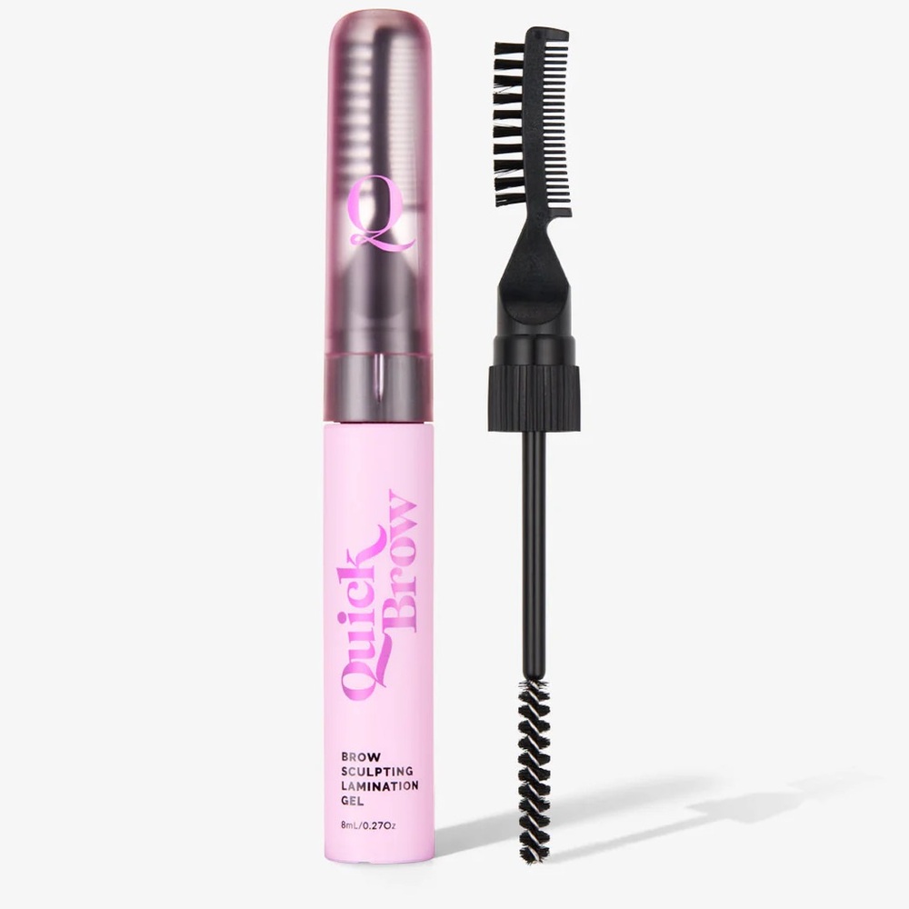 The Quick Flick 2 in 1 Brow Sculpting Lamination Gel clear .27oz (NWT)